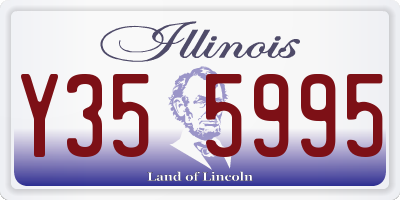 IL license plate Y355995