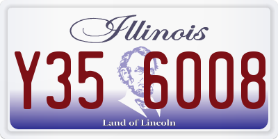 IL license plate Y356008
