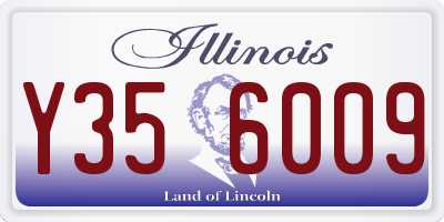 IL license plate Y356009