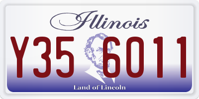 IL license plate Y356011