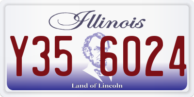 IL license plate Y356024