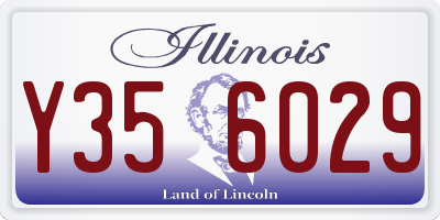 IL license plate Y356029
