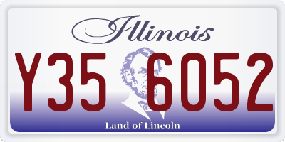 IL license plate Y356052
