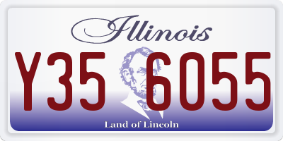 IL license plate Y356055