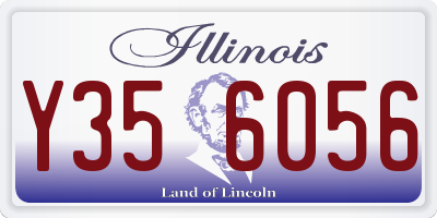 IL license plate Y356056