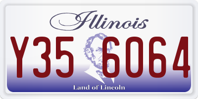IL license plate Y356064