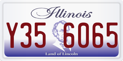 IL license plate Y356065