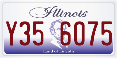 IL license plate Y356075