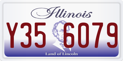 IL license plate Y356079