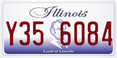 IL license plate Y356084