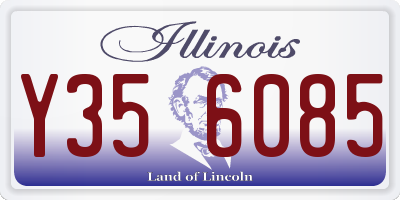 IL license plate Y356085