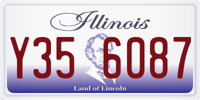 IL license plate Y356087