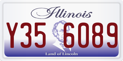 IL license plate Y356089