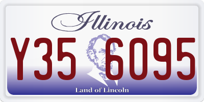 IL license plate Y356095
