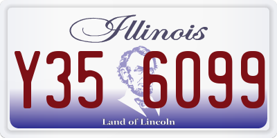 IL license plate Y356099