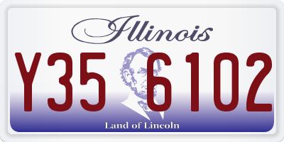 IL license plate Y356102