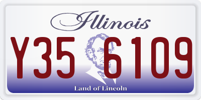 IL license plate Y356109