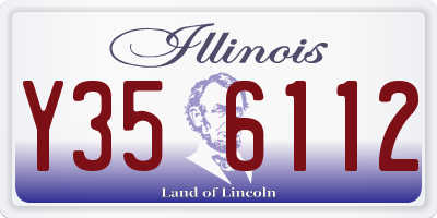 IL license plate Y356112
