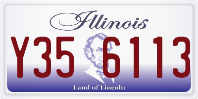 IL license plate Y356113