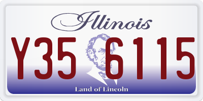 IL license plate Y356115