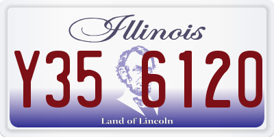 IL license plate Y356120