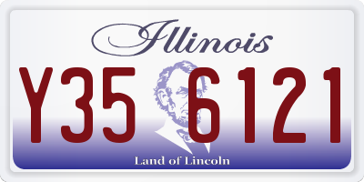 IL license plate Y356121