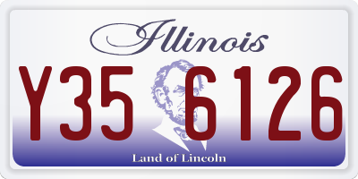 IL license plate Y356126