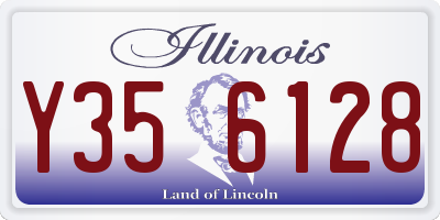 IL license plate Y356128