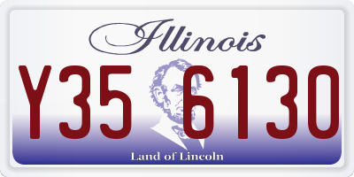 IL license plate Y356130