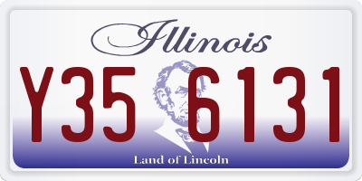 IL license plate Y356131