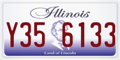 IL license plate Y356133
