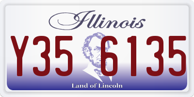 IL license plate Y356135