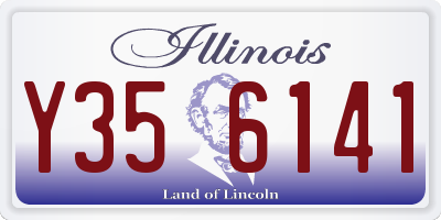 IL license plate Y356141