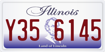 IL license plate Y356145