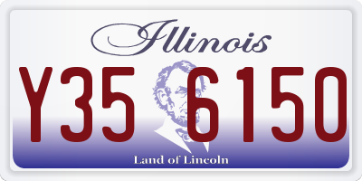 IL license plate Y356150