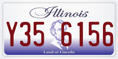 IL license plate Y356156