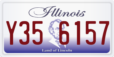 IL license plate Y356157