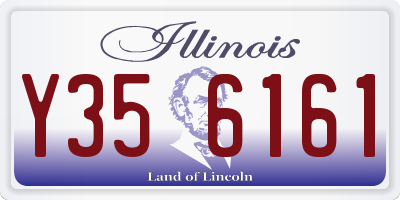 IL license plate Y356161