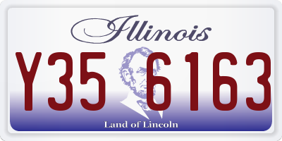 IL license plate Y356163