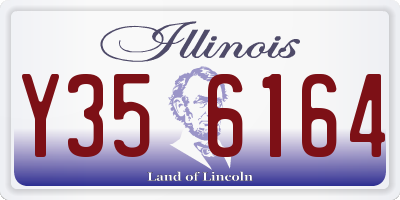 IL license plate Y356164