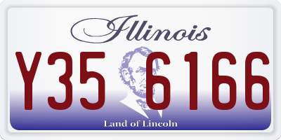 IL license plate Y356166
