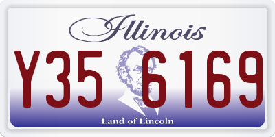 IL license plate Y356169