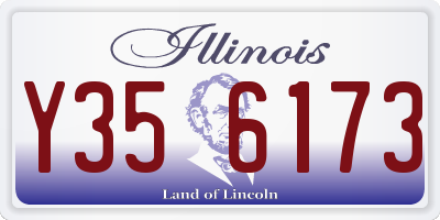 IL license plate Y356173