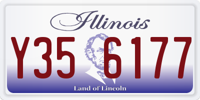 IL license plate Y356177
