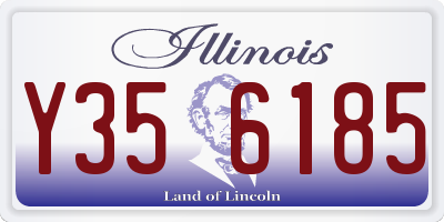 IL license plate Y356185
