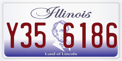 IL license plate Y356186