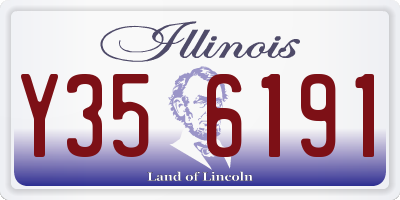 IL license plate Y356191