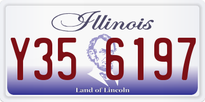IL license plate Y356197