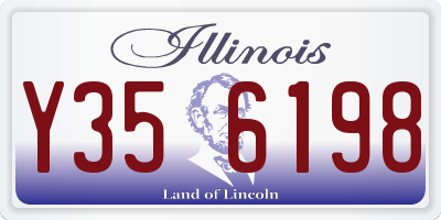IL license plate Y356198