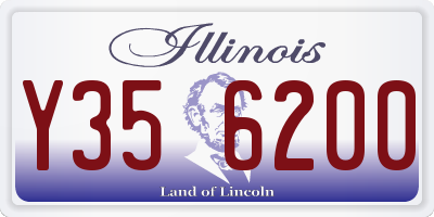 IL license plate Y356200